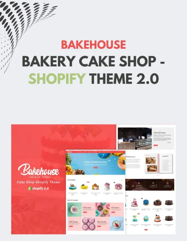 BAKERY CAKE SHOP - SHOPIFY THEME 2.0