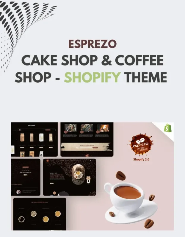 CAKE SHOP & COFFEE SHOP - SHOPIFY THEME