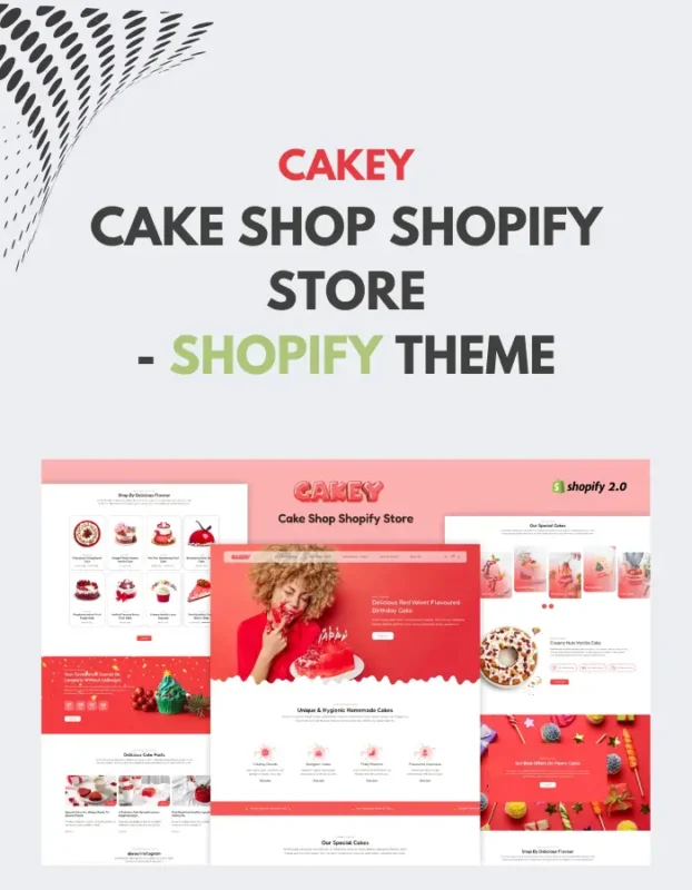 CAKE SHOP SHOPIFY STORE - SHOPIFY THEME