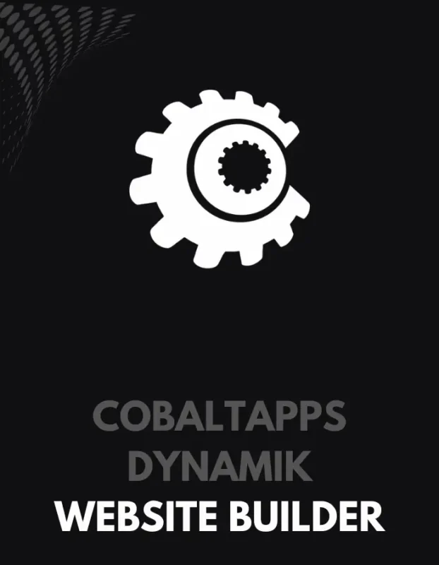 COBALTAPPS DYNAMIK WEBSITE BUILDER