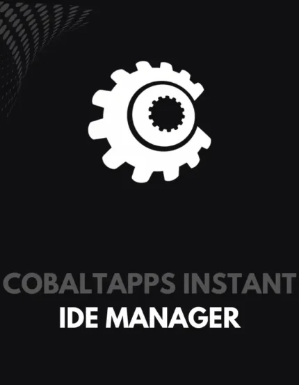 COBALTAPPS INSTANT IDE MANAGER