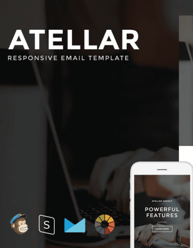 Atellar – Responsive Email + StampReady Builder