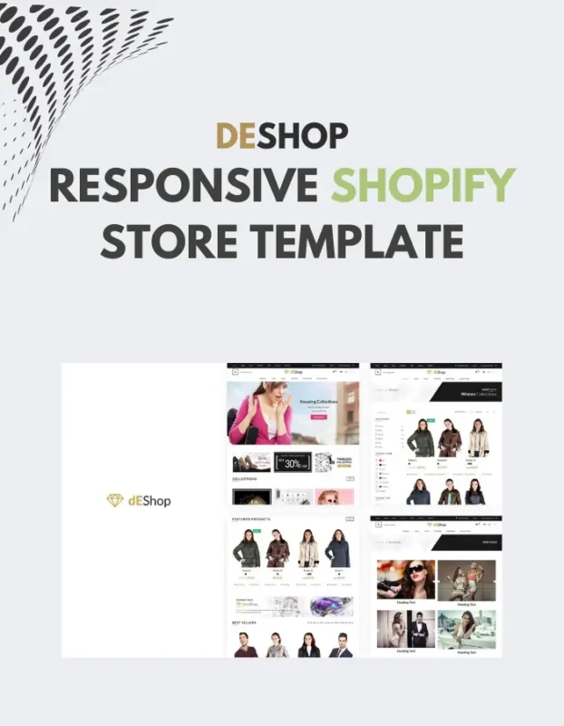 DESHOP RESPONSIVE SHOPIFY STORE TEMPLATE