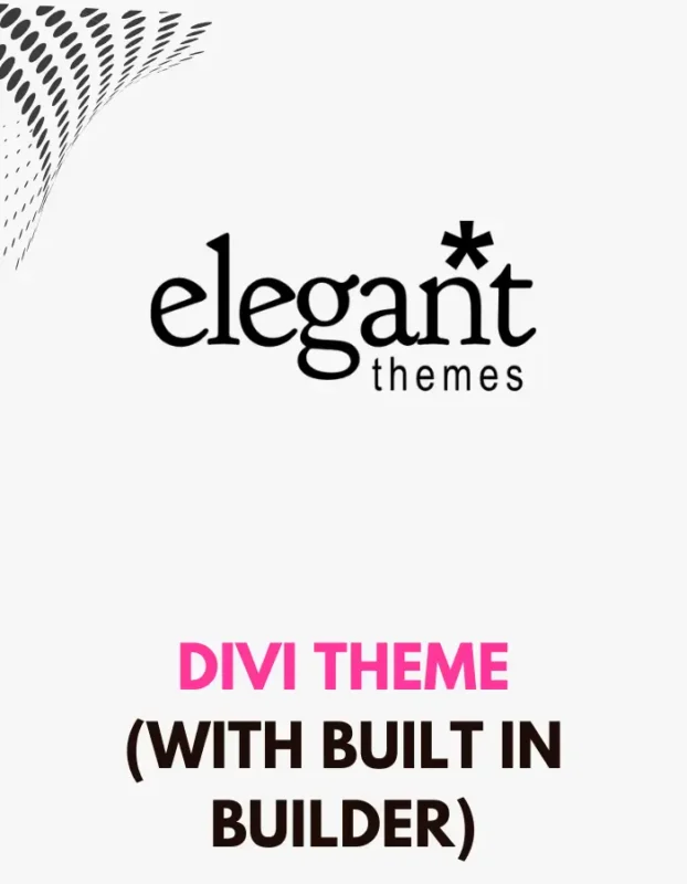 DIVI THEME (WITH BUILT IN BUILDER)