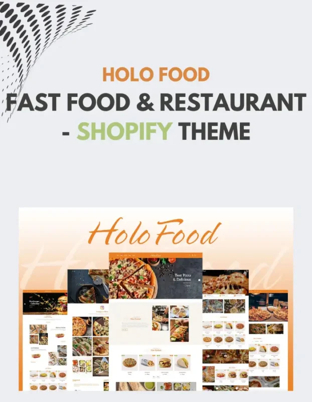 FAST FOOD & RESTAURANT - SHOPIFY THEME