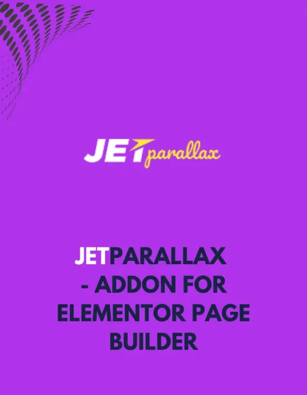 JETPARALLAX - ADDON FOR ELEMENTOR PAGE BUILDER