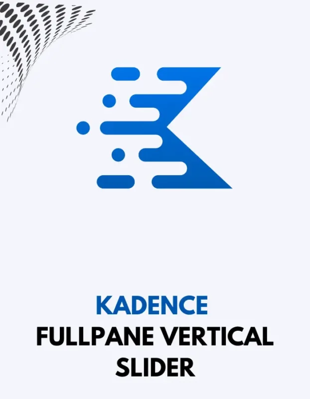 KADENCE FULLPANE VERTICAL SLIDER