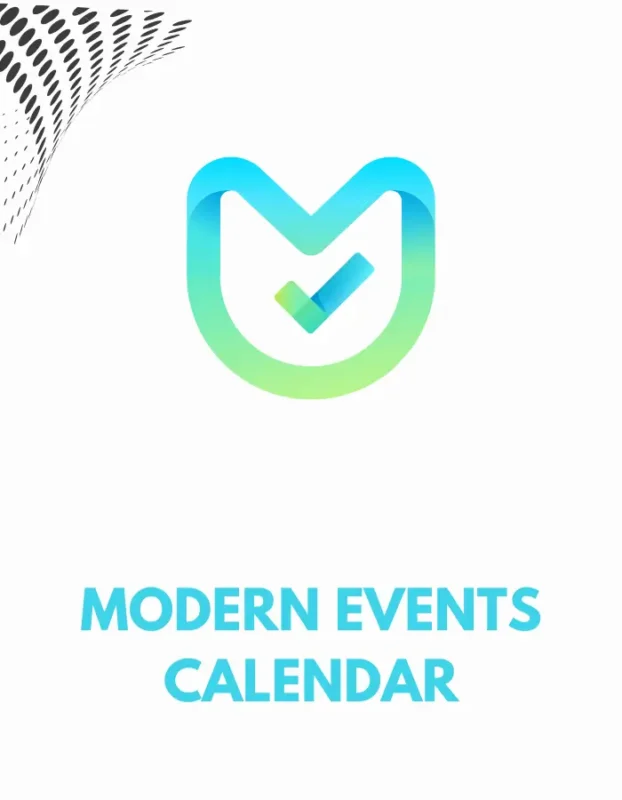 MODERN EVENTS CALENDAR