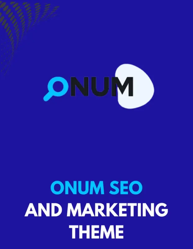 ONUM SEO AND MARKETING THEME