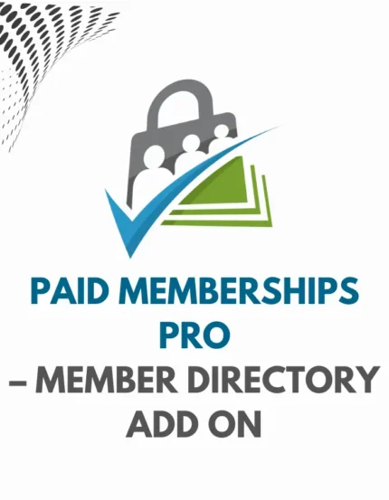 PAID MEMBERSHIPS PRO -MEMBER DIRECTORY ADD ON