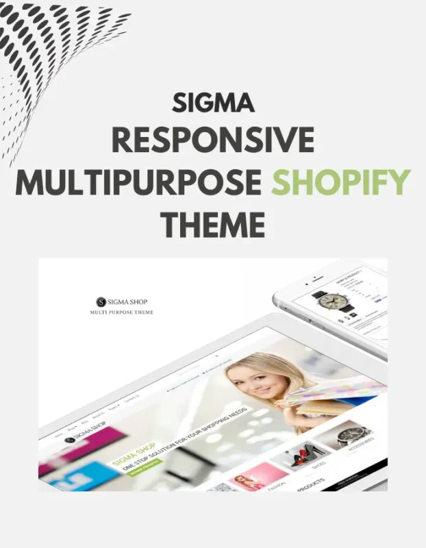 SIGMA - RESPONSIVE MULTIPURPOSES SHOPIFY THEME