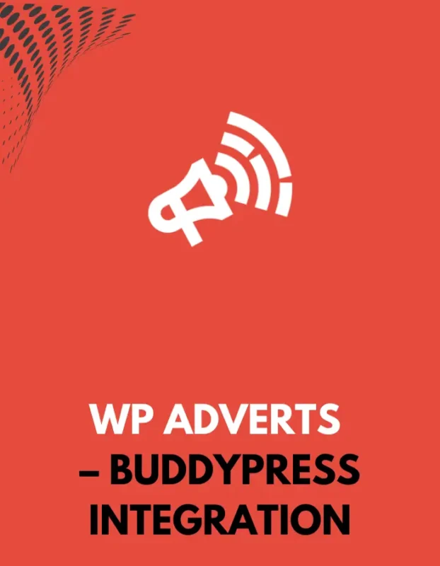WP ADVERTS - BUDDYPRESS INTEGRATION