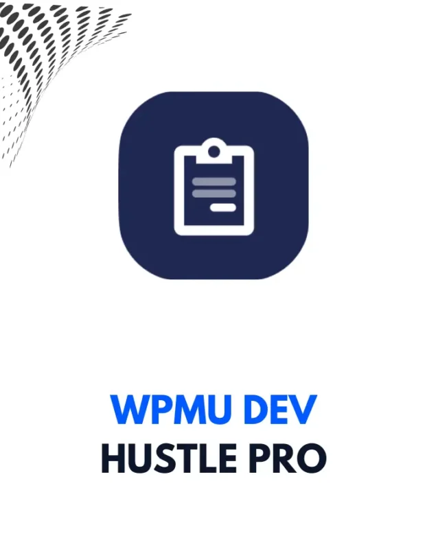WPMU DEV HUSTLE PRO