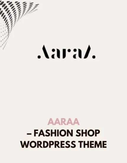 AARAA - FASHION SHOP WORDPRESS THEME