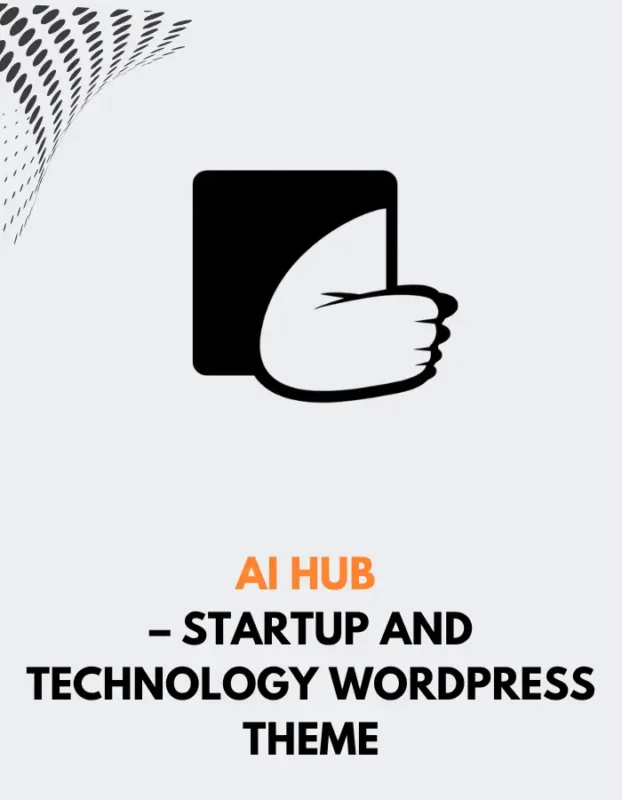 AI HUB - STARTUP AND TECHNOLOGY WORDPRESS THEME