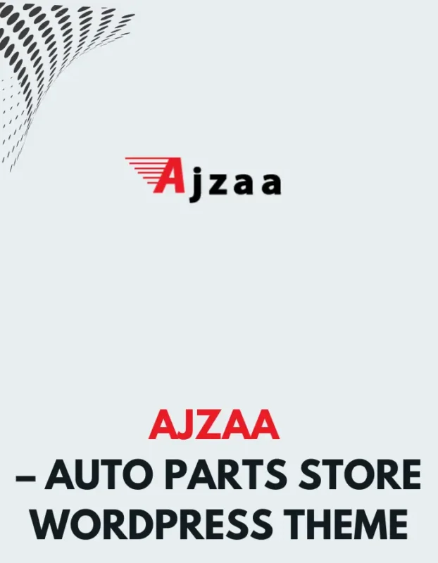 AJZAA - AUTO PARTS STORE WORDPRESS THEME