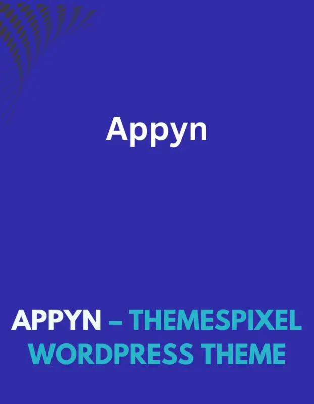 APPYN - THEMESPIXEL WORDPRESS THEME