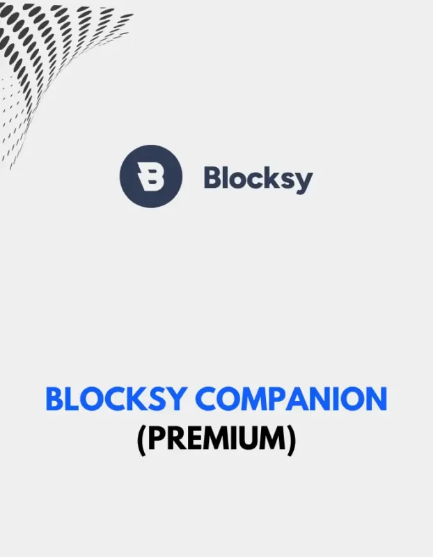 BLOCKSY COMPANION (PREMIUM)