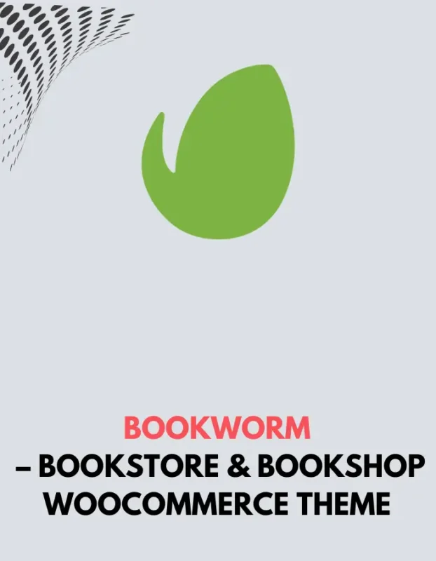 BOOKWORM - BOOKSTORE & BOOKSHOP WOOCOMMERCE THEME