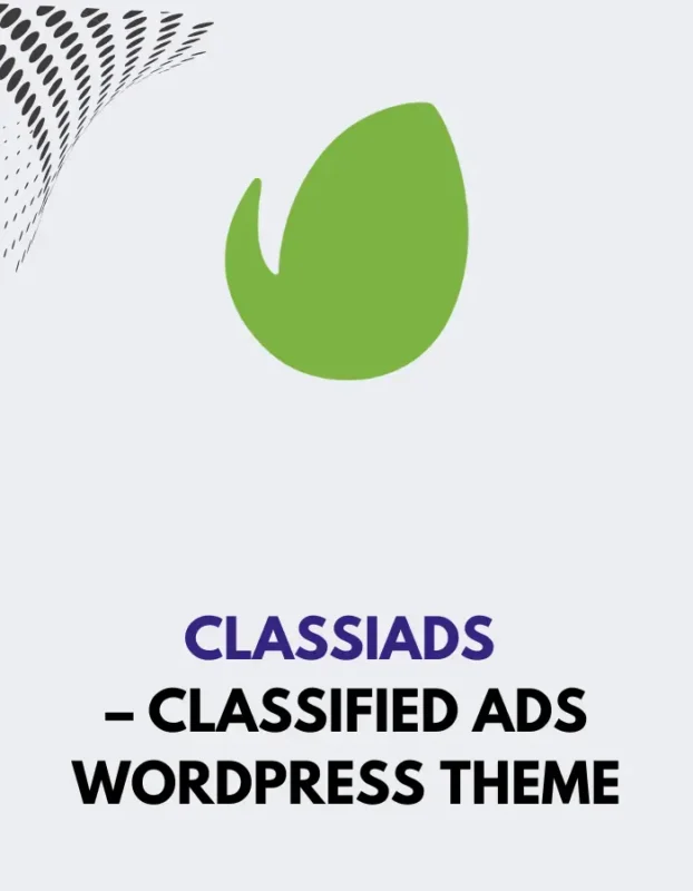 CLASSIADS - CLASSIFIED ADS WORDPRESS THEME