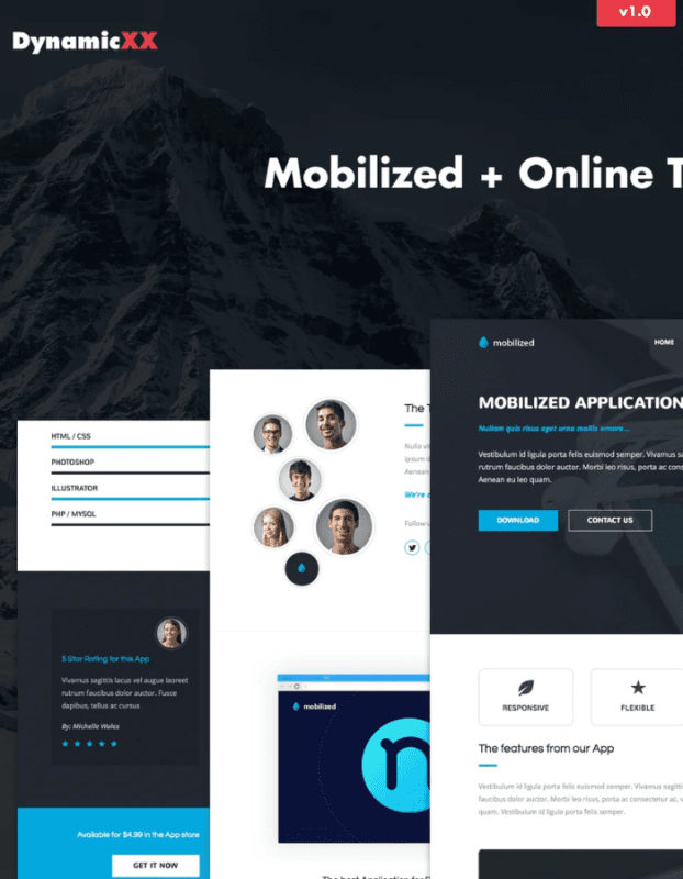 Mobilized – Responsive APP Email Template