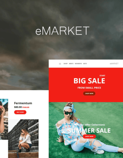 eMarket Mail – Responsive E-mail Template