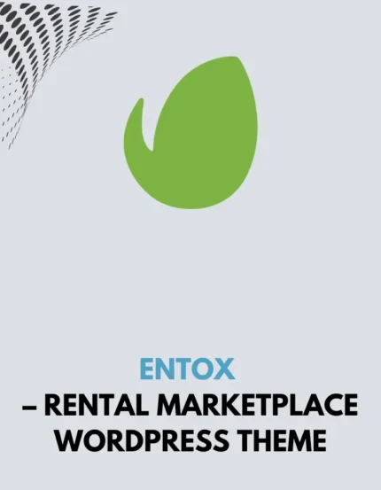 ENTOX - RENTAL MARKETPLACE WORDPRESS THEME