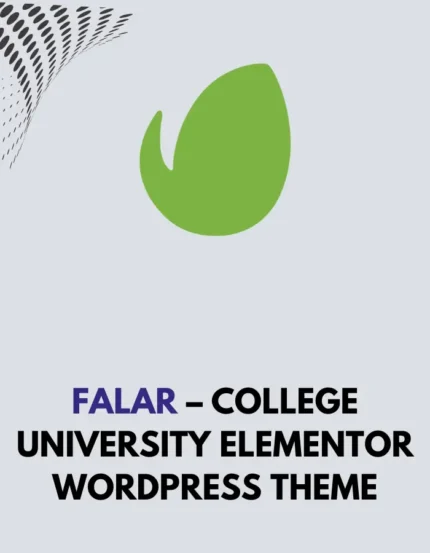 FALAR - COLLEGE UNIVERSITY ELEMENTOR WORDPRESS THEME