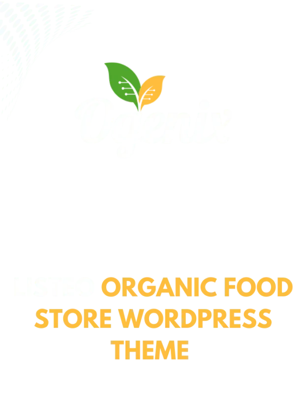 Ogenix – Organic Food Store WordPress Theme