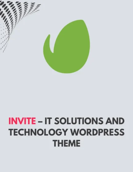 INVITE - IT SOLUTIONS AND TECHNOLOGY WORDPRESS THEME