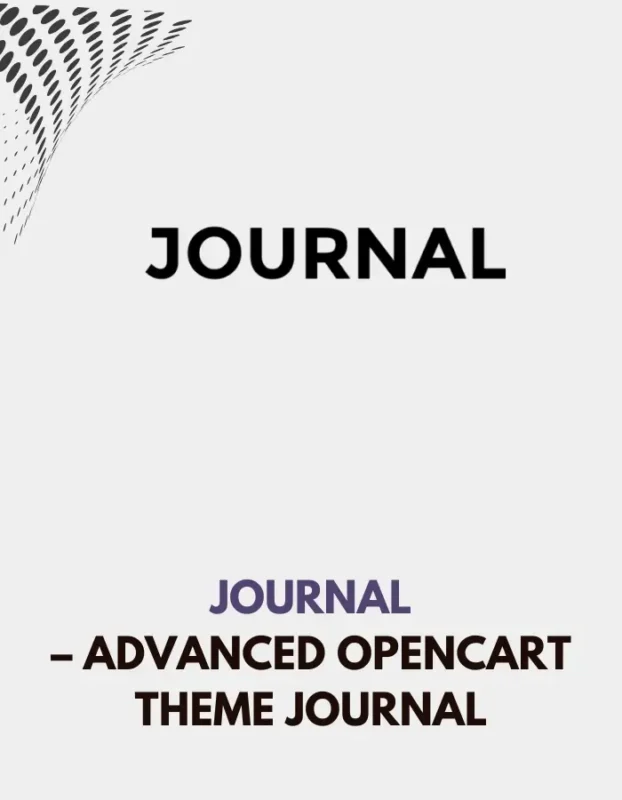 JOURNAL - ADVANCED OPENCART THEME JOURNAL