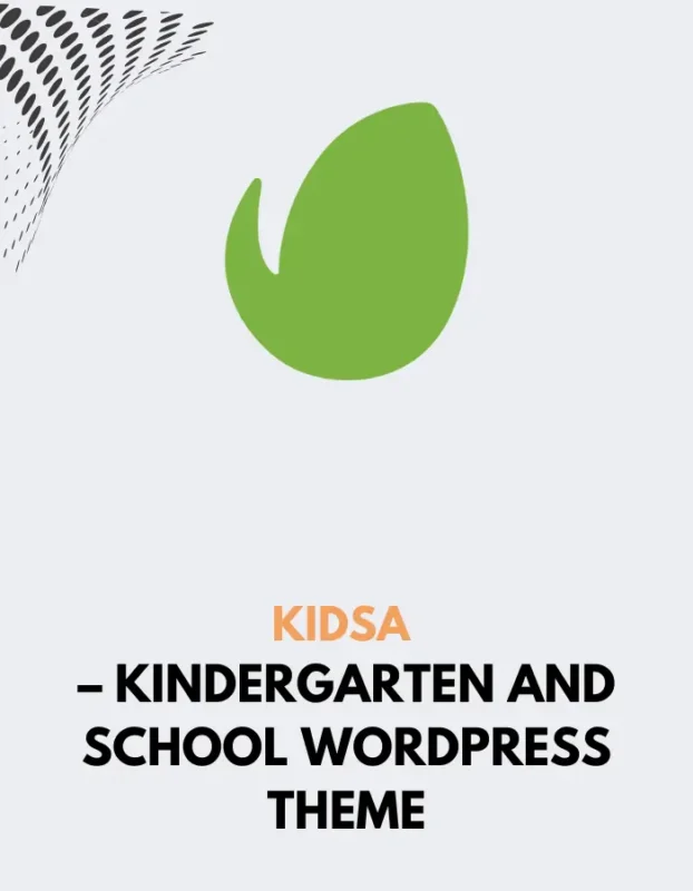 KIDSA - KINDERGARTEN AND SCHOOL WORDPRESS THEME