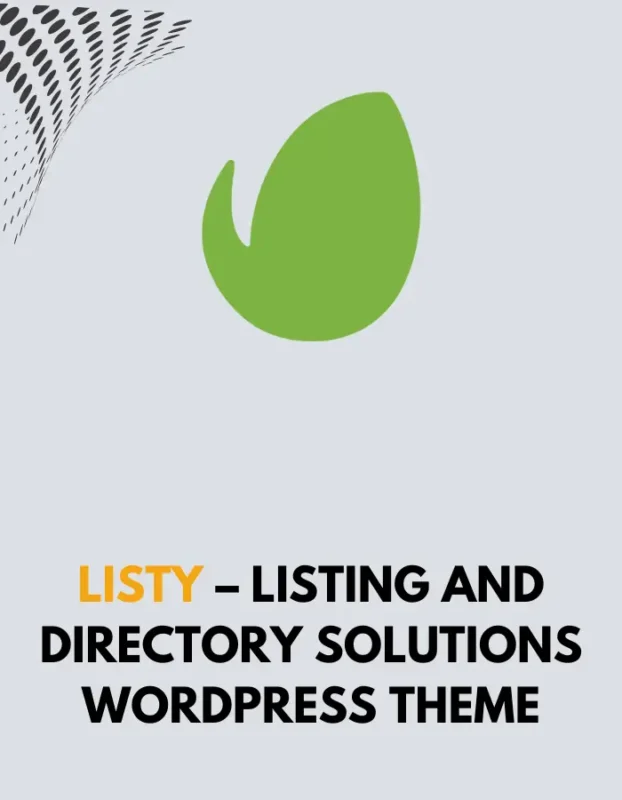 LISTY - LISTING AND DIRECTORY SOLUTIONS WORDPRESS THEME