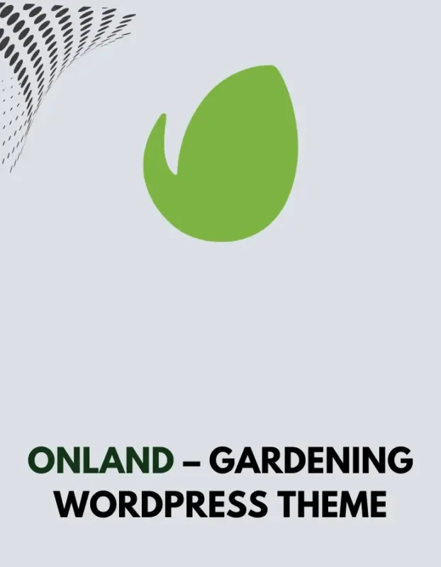 ONLAND - GARDENING WORDPRESS THEME