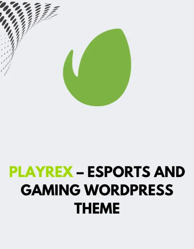 PLAYREX - ESPORTS AND GAMING WORDPRESS THEME