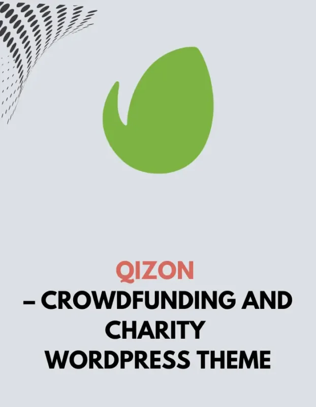 QIZON - CROWDFUNDING AND CHARITY WORDPRESS THEME