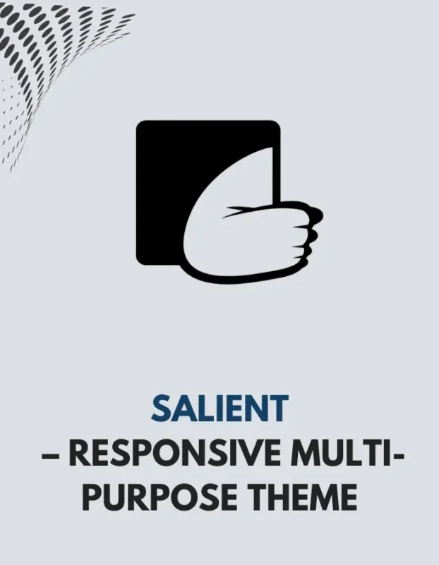 SALIENT - RESPONSIVE MULTI-PURPOSE THEME