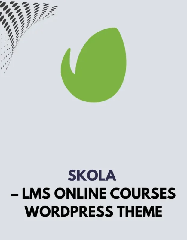 SKOLA - LMS ONLINE COURSES WORDPRESS THEME