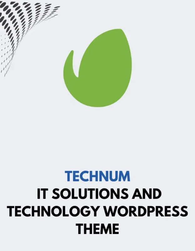 TECHNUM - IT SOLUTIONS AND TECHNOLOGY WORDPRESS THEME