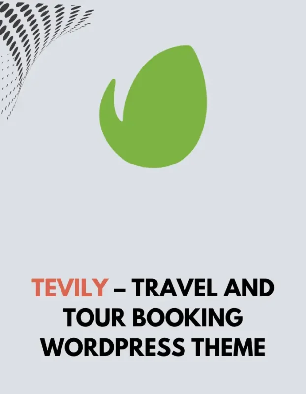 TEVILY - TRAVEL AND TOUR BOOKING WORDPRESS THEME