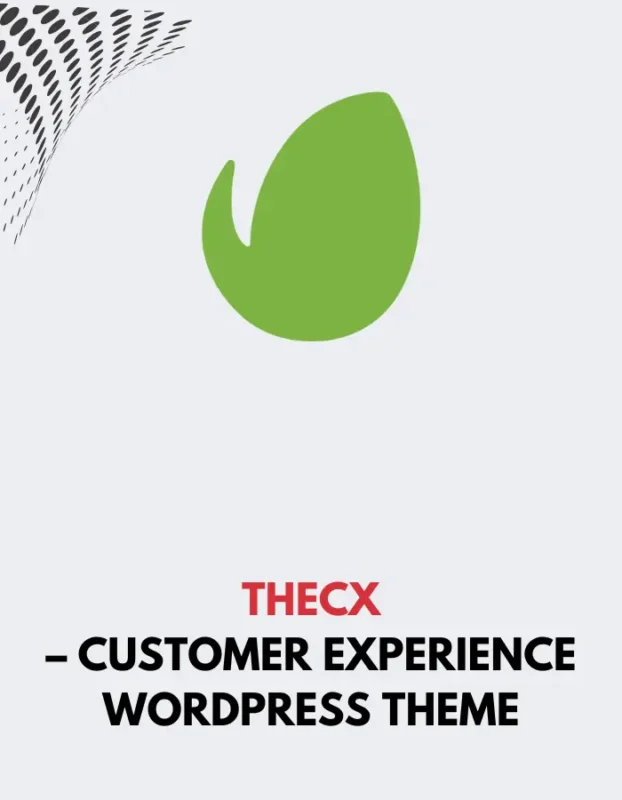 THECX - CUSTOMER EXPERIENCE WORDPRESS THEME