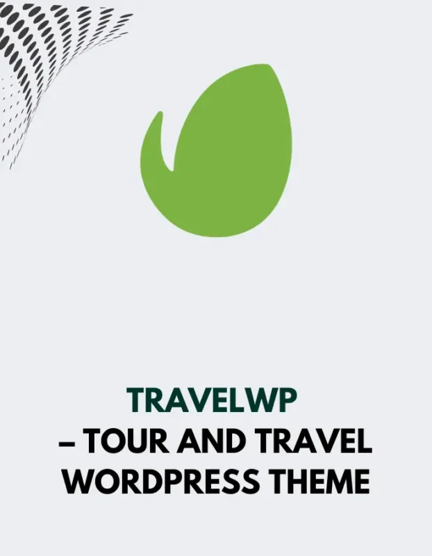 TRAVELWP - TOUR AND TRAVEL WORDPRESS THEME