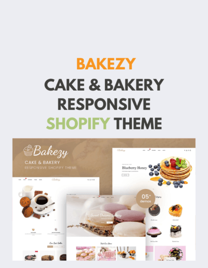 Bakezy - Cake & Bakery Responsive Shopify Theme