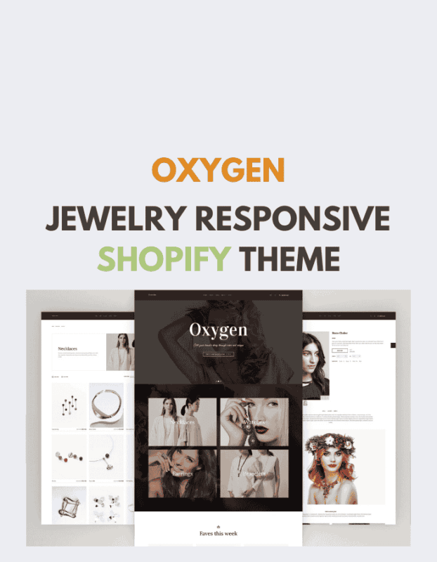 Oxygen Jewelry Responsive Shopify Theme