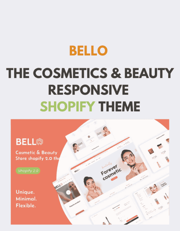 Bello - The Cosmetics & Beauty Responsive Shopify