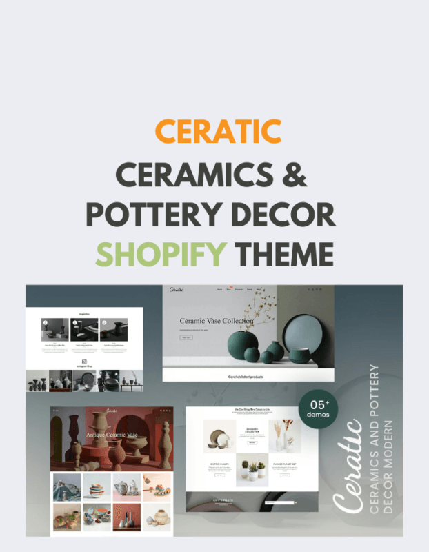 Ceratic - Ceramics & Pottery Decor Shopify Theme