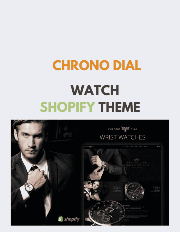 Chrono Dial - Watch Shopify theme
