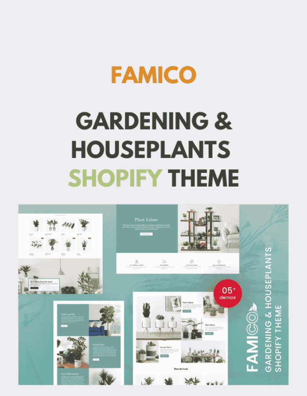 Famico – Gardening & Houseplants Shopify Theme