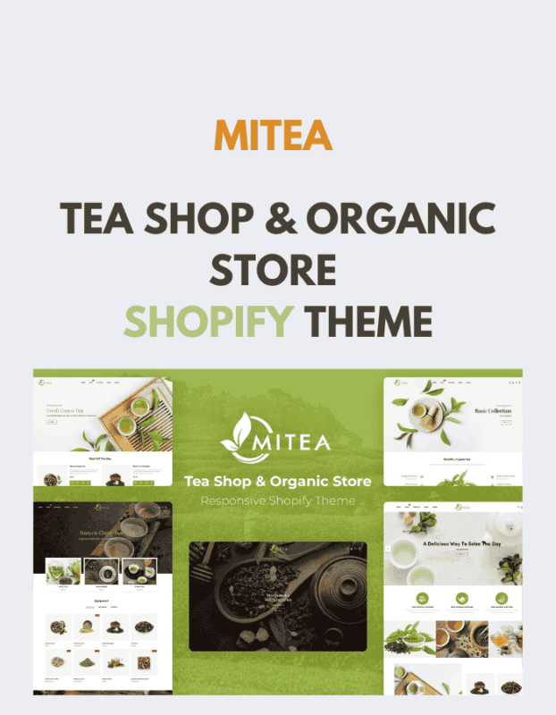 Mitea – Tea Shop & Organic Store Shopify Theme