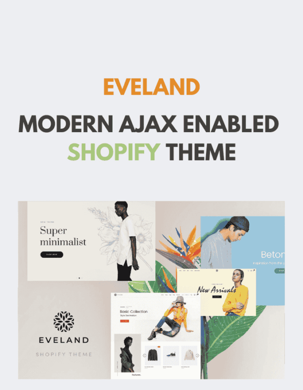Eveland – Modern AJAX enabled Shopify theme